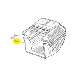 GLOBAL GARDEN PRODUCT 122486074/0 - Partie Inférieur De Bac Pour Tondeuse Castelgarden / GGP -Tondeuse Boutique 10402838 2