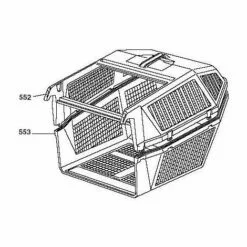 GLOBAL GARDEN PRODUCT 122486077/0 - Partie Inférieur De Bac Pour Tondeuse Castelgarden / GGP / Stiga -Tondeuse Boutique 10403252 2
