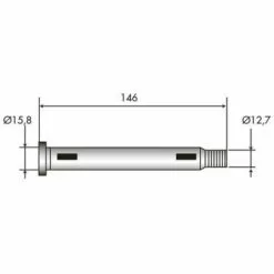 UNIVERSEL Axe De Palier De Lames MURRAY 24578 - 024578 -Tondeuse Boutique 10990615 2