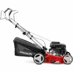 Tondeuse à Gazon 5hp 139cc Essence, Largeur Coupe 41cm 17", Hauteur De Coupe 25-75mm Réglable 7 Positions, Panier 45L, Automotrice - Greencut GLM690X -Tondeuse Boutique 11334638 3