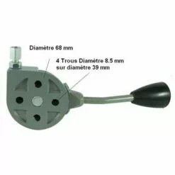 LEM SELECT Levier Accélérateur Aluminium Droite L 200 MM -Tondeuse Boutique 14032274 2