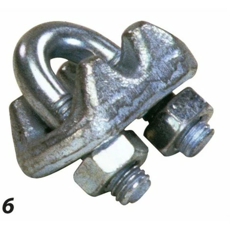 LEM SELECT Serre Câble à étrier Ø 5 MM (Lot De 10) 3 LEM SELECT Serre Câble à étrier Ø 5 MM (Lot De 10)