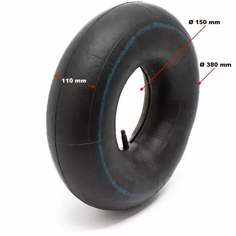 WILTEC Chambre à Air Pour Pneu De Tracteur à Pelouse 15x6.00-6 Avec Valve Droite Roue Tondeuse à Gazon 4 WILTEC Chambre à Air Pour Pneu De Tracteur à Pelouse 15x6.00-6 Avec Valve Droite Roue Tondeuse à Gazon – Image 2