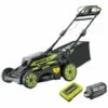 Tondeuse Tractée RYOBI 36V LithiumPlus Brushless - Coupe 51 Cm - 1 Batterie 6.0Ah - 1 Chargeur Rapide RY36LMX51A-160 -Tondeuse Boutique 17777567 1