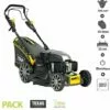Tondeuse Thermique Tractée 196 Cc 4,9cv Démarrage électrique 53cm Coupe Mulching TEXAS Premium 5370TR/WE - Gris -Tondeuse Boutique 18635893 1
