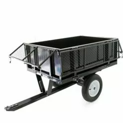 WILTEC Remorque Basculante 114x76x30cm Avec Grille Et Parois Amovibles Dispositif D'attelage Universel 9 WILTEC Remorque Basculante 114x76x30cm Avec Grille Et Parois Amovibles Dispositif D'attelage Universel -Tondeuse Boutique 1888150 3