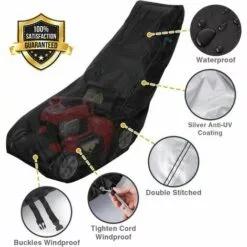 INSMA Housse De Coupe-bordure à Batterie De Stockage De Poussiere De Pluie Uv 8 INSMA Housse De Coupe-bordure à Batterie De Stockage De Poussiere De Pluie Uv -Tondeuse Boutique 22345524 2