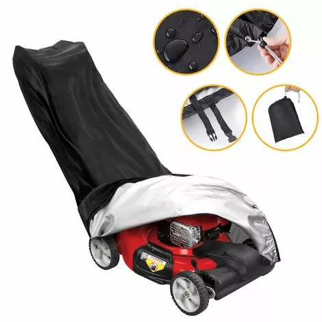 INSMA Housse De Coupe-bordure à Batterie De Stockage De Poussiere De Pluie Uv 6 INSMA Housse De Coupe-bordure à Batterie De Stockage De Poussiere De Pluie Uv – Image 4