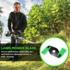 ASUPERMALL 2 Dents Jardin Pelouse Parage Cutter Tondeuse Accessoires Herbe Feuilles Disque Massicots Nylon Lame De Tondeuse A Gazon Cutter Accessoires Avec Cutting Edge Double Face -Tondeuse Boutique 23912608 2