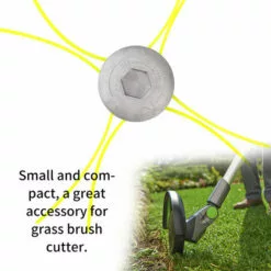 ASUPERMALL Cylindrique Lisse Universel Aluminium Trimmer Haut Tondeuse A Gazon Tondeuse Accessoires Avec 4 Cordes Trimmer -Tondeuse Boutique 24161160 2