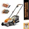 Tondeuse à Gazon Electrique à Batterie 40V (2X20V) FUXTEC FX-E1RM20 - Set Avec 2 Batteries 2Ah Et Double Chargeur 2,4A 2 Tondeuse à Gazon Electrique à Batterie 40V (2X20V) FUXTEC FX-E1RM20 - Set Avec 2 Batteries 2Ah Et Double Chargeur 2,4A -Tondeuse Boutique 24700554 1