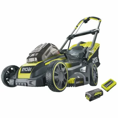 Tondeuse RYOBI 36V - Coupe 40cm - 1 Batterie 5,0Ah - 1 Chargeur - RLM36X41H-50 3 Tondeuse RYOBI 36V - Coupe 40cm - 1 Batterie 5,0Ah - 1 Chargeur - RLM36X41H-50