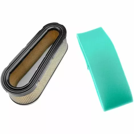 Vhbw Set De Filtres (1x Filtre à Air En Papier, 1x Filtre Mousse) Compatible Avec Briggs & Stratton 28D702-1142-E1 Moteur Pour Tracteur Tondeuse 4 Vhbw Set De Filtres (1x Filtre à Air En Papier, 1x Filtre Mousse) Compatible Avec Briggs & Stratton 28D702-1142-E1 Moteur Pour Tracteur Tondeuse – Image 2