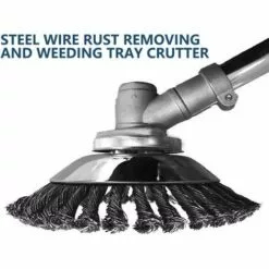 BEARSU Brosse Désherbant Ronde Pour Débroussailleuse - Haute Résistance - Cône - Anti-mauvaises Herbes - 20,3 Cm 9 BEARSU Brosse Désherbant Ronde Pour Débroussailleuse - Haute Résistance - Cône - Anti-mauvaises Herbes - 20,3 Cm -Tondeuse Boutique 25473692 3