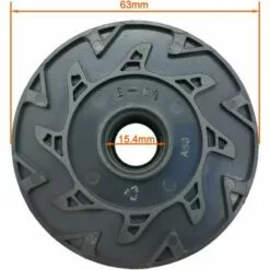 LANGRAY 6 Pièces De Bobines De Fil Pour Coupe-bordures Black Et Decker Trimmer (lignes En Nylon De 9,1 M De Longueur ?1,65 Mm Avec Couvercle De Bobine Et Ressort) -Tondeuse Boutique 25972662 3