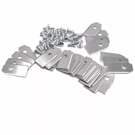 Vhbw 30x Lames Compatible Avec Husqvarna Automower 105 108 210C 220AC 305 308 308x 310 315 320 330X 420 430X 440 450X G1 G2 Et Autres (acier, 0.75mm) 3 Vhbw 30x Lames Compatible Avec Husqvarna Automower 105 108 210C 220AC 305 308 308x 310 315 320 330X 420 430X 440 450X G1 G2 Et Autres (acier, 0.75mm)