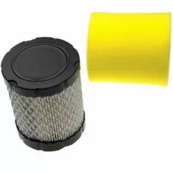 Vhbw Set De Filtres (1x Filtre à Air En Papier, 1x Filtre Mousse) Compatible Avec Briggs & Stratton 21B807-0125-B1 Moteur Pour Tracteur Tondeuse -Tondeuse Boutique 26832719 3