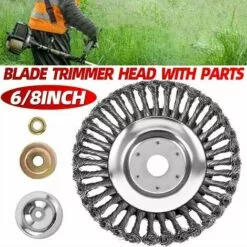 DRILLPRO Tête De Coupe Tondeuse à Gazon De Jardin (8 Pouces) -Tondeuse Boutique 27075847 3