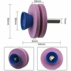 DEVENIRRICHE Affûteuse Pour Tondeuse à Gazon Pour Affûteuse De Lame Plus Rapide -Tondeuse Boutique 28251973 4