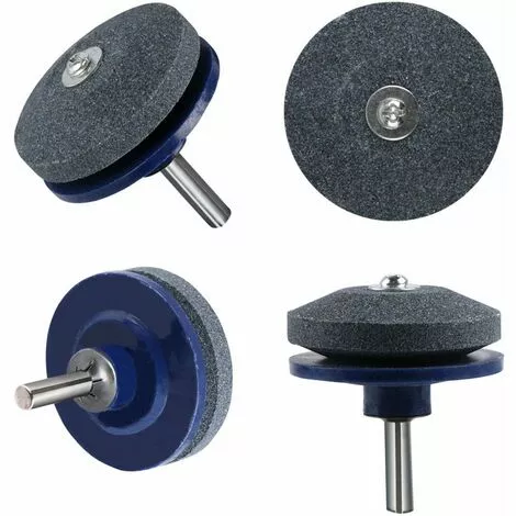 DEVENIRRICHE Lames De Tondeuse à Gazon, 4, Affûteuse, Toute Perceuse à Main Avec Affûteuse De Tondeuse à Gazon (bleu) - Noir 3 DEVENIRRICHE Lames De Tondeuse à Gazon, 4, Affûteuse, Toute Perceuse à Main Avec Affûteuse De Tondeuse à Gazon (bleu) - Noir