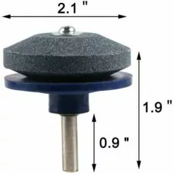 DEVENIRRICHE Lames De Tondeuse à Gazon, 4, Affûteuse, Toute Perceuse à Main Avec Affûteuse De Tondeuse à Gazon (bleu) - Noir 9 DEVENIRRICHE Lames De Tondeuse à Gazon, 4, Affûteuse, Toute Perceuse à Main Avec Affûteuse De Tondeuse à Gazon (bleu) - Noir -Tondeuse Boutique 28451581 3