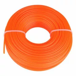 HAPPYSHOPPING Corde De Tonte En Nylon Pour Tondeuse A Gazon Ronde De 2,4 Mm (50 M)