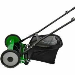 OXEO Tondeuse à Main Pelouse - Tondeuse à Main Gazon -5 Lames Solides - Largeur 40cm - Réglage Hauteur - Tondeuse Manuelle -Tondeuse Boutique 28741582 2