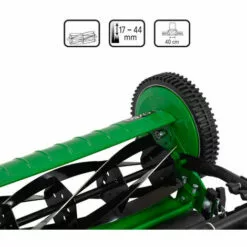 OXEO Tondeuse à Main Pelouse - Tondeuse à Main Gazon -5 Lames Solides - Largeur 40cm - Réglage Hauteur - Tondeuse Manuelle -Tondeuse Boutique 28741582 4