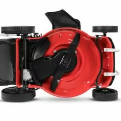 Tondeuse à Gazon Essence 165cc 6cv 4 Temps OHV Moteur Automoteur à Double Tranchant Lame Acier 460mm 18" Hauteur De Coupe Réglable Et Panier D'une Capacité De 55L - Greencut GLM770X -Tondeuse Boutique 28885720 3