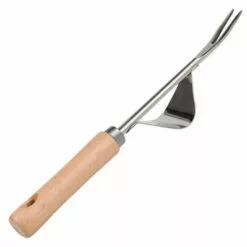 ASUPERMALL Manuel Bois Fourchette Sarclage En Acier Inoxydable Poignee Creuser Outil De Suppression De Transplantation Racine Outil