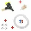 CYCLINGCOLORS Kit Essence TECUMSEH 3330005 16630024 16260003 : Robinet + Durite + Filtre + Collier Tondeuse Tracteur -Tondeuse Boutique 31440327 1