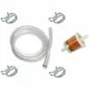 CYCLINGCOLORS Kit Essence Universel 7mm - 8mm : Durite + 4x Collier + Filtre Carburant Tondeuse Tracteur -Tondeuse Boutique 31440380 1