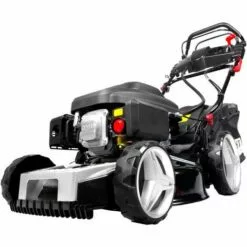 Tondeuse Thermique Autotractée 46 Cm, 224cc, Démarrage électrique ESTART PREMIUM 7CV, Mulching, Réglage Central Hauteur De Coupe, Boite De Vitesse De Marque GT, Capot En Tôle En Acier - De BRAST -Tondeuse Boutique 32162591 5