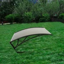 SIFREE Garage pour robot tondeuse & Abri pour Robot Tondeuse, marron, 100*78*50cm -Tondeuse Boutique 32328186 3