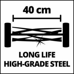 Einhell Tondeuse à Main GC-HM 400 - Surfaces Jusqu’à 250 M² - Largeur De Coupe 400 Mm 9 Einhell Tondeuse à Main GC-HM 400 - Surfaces Jusqu’à 250 M² - Largeur De Coupe 400 Mm -Tondeuse Boutique 32436154 3