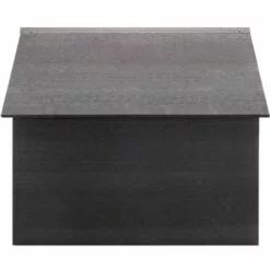 VidaXL Garage Pour Tondeuse à Gazon Gris 80x80x70 Cm WPC - Gris -Tondeuse Boutique 33172780 3