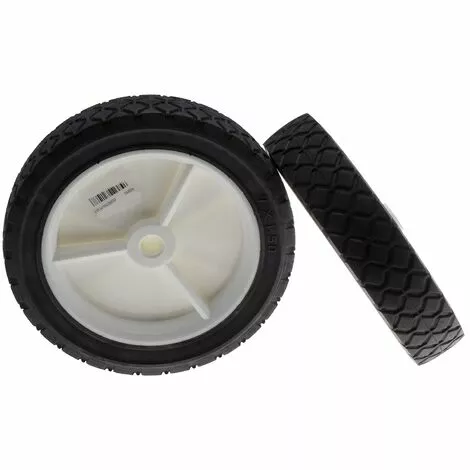 JARDIAFFAIRES Lot De 2 Roues Pour Tondeuse à Gazon Diamètre 150mm Alésage 12.7mm 5 JARDIAFFAIRES Lot De 2 Roues Pour Tondeuse à Gazon Diamètre 150mm Alésage 12.7mm – Image 3