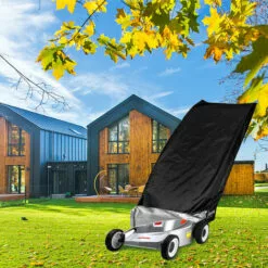 ASUPERMALL Housse De Tondeuse A Gazon Avec Revetement Impermeable Pare-Soleil Housse De Protection Anti-Dechirure Aux Uv Housse Avec Cordon De Serrage, Noir - Noir 9 ASUPERMALL Housse De Tondeuse A Gazon Avec Revetement Impermeable Pare-Soleil Housse De Protection Anti-Dechirure Aux Uv Housse Avec Cordon De Serrage, Noir - Noir -Tondeuse Boutique 33483066 3