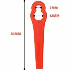 DONTODENT Lot De 50 Lames De Rechange Pour Tondeuse à Gazon En Plastique, Lame De Tondeuse à Gazon Noire Et Decker -Tondeuse Boutique 34737481 2