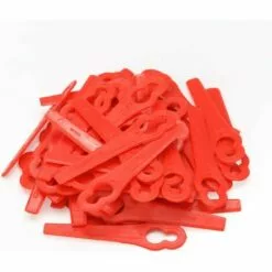DONTODENT Lot De 50 Lames De Rechange Pour Tondeuse à Gazon En Plastique, Lame De Tondeuse à Gazon Noire Et Decker -Tondeuse Boutique 34737481 3