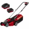 Einhell Tondeuse à Gazon Sans Fil GE-CM 18/30 Li Kit Power X-Change (18 V, Largeur De Coupe 30 Cm, Surface Conseillée 150 M²) Livré Avec Batterie 3,0 Ah Et Chargeur -Tondeuse Boutique 35102413 1