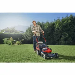 Einhell Tondeuse à Gazon Sans Fil GE-CM 36/47 S HW Li Power X-Change (36V, Grandes Roues Sur Roulement à Billes, Moteur Sans Charbons) Livré Avec 4 Batteries 4,0 Ah Et 2 Chargeurs Doubles) -Tondeuse Boutique 35102417 3