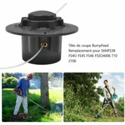 ASUPERMALL Remplacement D'Alimentation De Bosse De Tete De Coupe Pour Stihl Fs38 Fs40 Fs45 Fs46 Fs50 4006 710 2106, Noir 9 ASUPERMALL Remplacement D'Alimentation De Bosse De Tete De Coupe Pour Stihl Fs38 Fs40 Fs45 Fs46 Fs50 4006 710 2106, Noir -Tondeuse Boutique 35605891 3