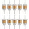 ASUPERMALL 6 Mm X 8 Mm 1/4 '' 5/16 '' Filtre A Gaz En Ligne Pour Tondeuse A Gazon Petit Moteur, 10Pcs -Tondeuse Boutique 35607718 1