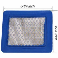 ASUPERMALL Paquet De 5 Filtres A Air 491588S, Remplacement Pour Briggs Stratton 491588 4915885 Cartouche De Filtre A Air Oem Plate, Filtre A Air Pour Tondeuse A Gazon, Bleu -Tondeuse Boutique 36417687 5