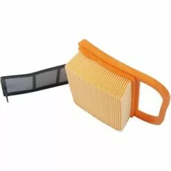 BEARSU 2 Pièces Remplacer Le Filtre à Air + Pré-filtre Adapté Pour BR320 STIHL TS410 TS420 Tondeuse à Gazon Remplacer 4238-140-1800 4238 140 4401 42381410300B -Tondeuse Boutique 36718956 5
