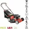 Tondeuse à Gazon 4 Temps 132cm3 Coupe 46cm Bac 45 Litres LEA -Tondeuse Boutique 36739033 1