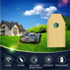 AIDUCHO Couteau Lame Titane 45pièces, Lame Robot Tondeuse à Gazon Avec Vis, Convient Aux Lames Tondeuse Robot De Différentes Marques Et Modèles, Pièces Et Accessoires Tondeuses à Gazon. 9 AIDUCHO Couteau Lame Titane 45pièces, Lame Robot Tondeuse à Gazon Avec Vis, Convient Aux Lames Tondeuse Robot De Différentes Marques Et Modèles, Pièces Et Accessoires Tondeuses à Gazon. -Tondeuse Boutique 36739221 3