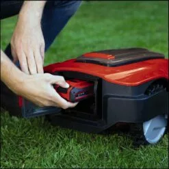 Einhell Robot Tondeuse FREELEXO+ 1200m2 - Solo Power X-Change (18V, Surface 1200m2, Application Bluetooth, écran LCD) Livré Sans Kit D'installation, Sans Batterie Ni Chargeur -Tondeuse Boutique 36889521 3