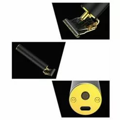 BRIDAY Tondeuse à Cheveux Professionnelle Sans Fil Tondeuse à Barbe Rechargeable USB Kit De Coupe De Cheveux Pour Hommes Avec 4 Peignes 10 BRIDAY Tondeuse à Cheveux Professionnelle Sans Fil Tondeuse à Barbe Rechargeable USB Kit De Coupe De Cheveux Pour Hommes Avec 4 Peignes -Tondeuse Boutique 37004255 4